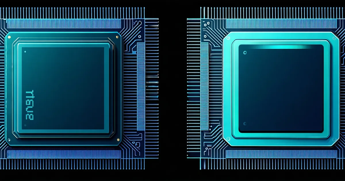 Abstract illustration for article: Intel TDX vs AMD SEV-SNP Workload Decision Guide
